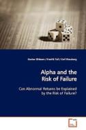 Alpha and the Risk of Failure di Gustav Ohlsson edito da VDM Verlag