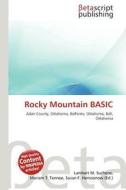 Rocky Mountain Basic edito da Betascript Publishing