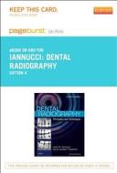 Dental Radiography - Pageburst E-Book on Kno (Retail Access Card): Principles and Techniques di Joen Iannucci, Laura Jansen Howerton edito da W.B. Saunders Company