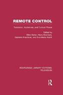 Remote Control di Ellen Seiter edito da Taylor & Francis Ltd