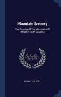 Mountain Scenery: The Scenery Of The Mountains Of Western North Carolina di Henry E. Colton edito da Sagwan Press