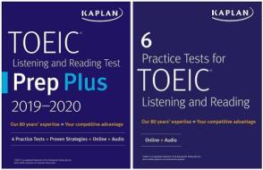 TOEIC Prep Set: 2 Books + Online di Kaplan Test Prep edito da Kaplan Publishing