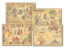 Mayan, Incan, and Aztec Civilizations Bulletin Board Set [With 6 Resource Guide Pages] edito da Mark Twain Media