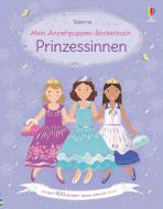 Mein Anziehpuppen-Stickerbuch: Prinzessinnen di Fiona Watt edito da Usborne Verlag