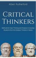 Critical Thinkers di Rutherford Albert edito da VDZ
