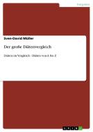 Der große Diätenvergleich di Sven-David Müller edito da GRIN Publishing