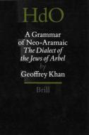 A Grammar of Neo-Aramaic: The Dialect of the Jews of Arbel di Geoffrey Khan edito da Brill Academic Publishers