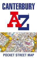 Canterbury Pocket Street Map di A-Z maps edito da Harpercollins Publishers