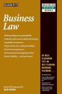 Business Law di Robert W. Emerson edito da Barron's Educational Series Inc.,U.S.