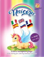 Unicorn Coloring Book For Kids Ages 4-8: di THE GREEN BROTHERS edito da Lightning Source Uk Ltd