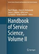 Handbook of Service Science, Volume II edito da Springer-Verlag GmbH
