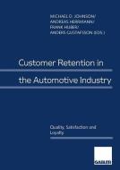Customer Retention in the Automotive Industry edito da Gabler Verlag