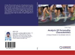 Analysis Of Personality Characteristics di Sukhbir Singh edito da LAP Lambert Academic Publishing