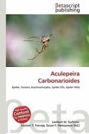 Aculepeira Carbonarioides edito da Betascript Publishing