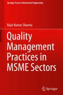 Quality Management Practices in Msme Sectors di Rajiv Kumar Sharma edito da SPRINGER NATURE