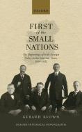 First of the Small Nations: The Beginnings of Irish Foreign Policy in Inter-War Europe, 1919-1932 di Gerard Keown edito da PAPERBACKSHOP UK IMPORT