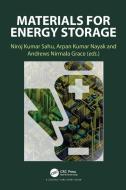 Materials For Energy Storage edito da Taylor & Francis Ltd