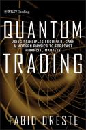 Quantum Trading di Fabio Oreste edito da John Wiley & Sons