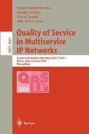 Quality of Service in Multiservice IP Networks di Marco Ajimone Marsan, Andrea Bianco edito da Springer Berlin Heidelberg