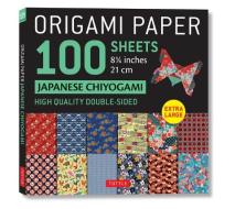 Origami Paper 100 Sheets Japanese Chiyogami 8 1/4" (21 Cm) di Tuttle Studio edito da Tuttle Publishing