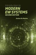 Introduction to Modern EW Systems, Second Edition di Andrea De Martino edito da Artech House Publishers