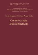 Consciousness And Subjectivity edito da De Gruyter