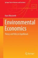Environmental Economics di Hans Wiesmeth edito da Springer Berlin Heidelberg
