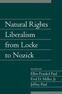 Natural Rights Liberalism from Locke to Nozick edito da Cambridge University Press