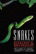 Snakes: Ecology and Behavior edito da BLACKBURN PR