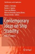 Contemporary Ideas on Ship Stability edito da Springer-Verlag GmbH
