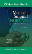 Clinical Handbook For Medical-surgical Nursing di Priscilla LeMone, Karen M. Burke, Gerene Bauldoff, Jane Bostick edito da Pearson Education (us)
