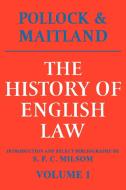 The History of English Law di Edward Pollock, Frederic W. Maitland, Frederick Pollock edito da Cambridge University Press