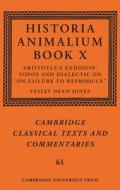 Historia Animalium Book X edito da Cambridge University Press