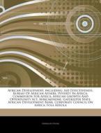 African Development, Including: Aid Effe di Hephaestus Books edito da Hephaestus Books