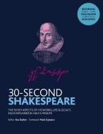 30-Second Shakespeare di Ros Barber edito da Quarto Publishing Plc