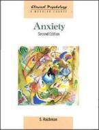 Anxiety di Stanley Rachman, S. Rachman edito da Psychology Press