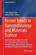Recent Trends in Nanotechnology and Materials Science edito da Springer-Verlag GmbH