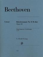 Beethoven: Piano Sonata no. 11 B flat major op. 22 edito da Henle, G. Verlag