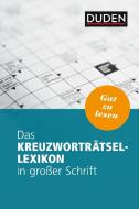 Das Kreuzworträtsel-Lexikon in großer Schrift di Dudenredaktion edito da Bibliograph. Instit. GmbH