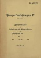 D 653/26 Panzerkampfwagen IV Fristenheft für Schmieren und Pflegearbeiten edito da Books on Demand