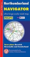 Northumberland Navigator Ultra-large Scale Road Map edito da Octopus Publishing Group