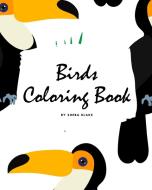 Birds Coloring Book For Children 8x10 C di SHEBA BLAKE edito da Lightning Source Uk Ltd