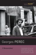 I Remember di Georges Perec edito da David R. Godine Publisher Inc