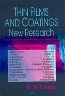 Thin Films & Coatings di B. M. Caruta edito da Nova Science Publishers Inc