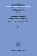 Strukturprinzipien der Sparkassenverfassung. di Ralf Josten edito da Duncker & Humblot GmbH