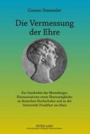 Die Vermessung der Ehre di Gunter Stemmler edito da Lang, Peter GmbH