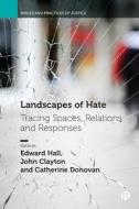 Landscapes of Hate: Spaces of Abjection, Discrimination and Exclusion edito da BRISTOL UNIV PR