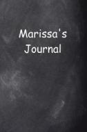 Marissa Personalized Name Journal Custom Name Gift Idea Marissa: (Notebook, Diary, Blank Book) di Distinctive Journals edito da Createspace Independent Publishing Platform