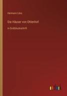 Die Häuser von Ohlenhof di Hermann Löns edito da Outlook Verlag