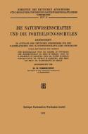 Die Naturwissenschaften und die Fortbildungsschulen di H. E. Timerding edito da Vieweg+Teubner Verlag